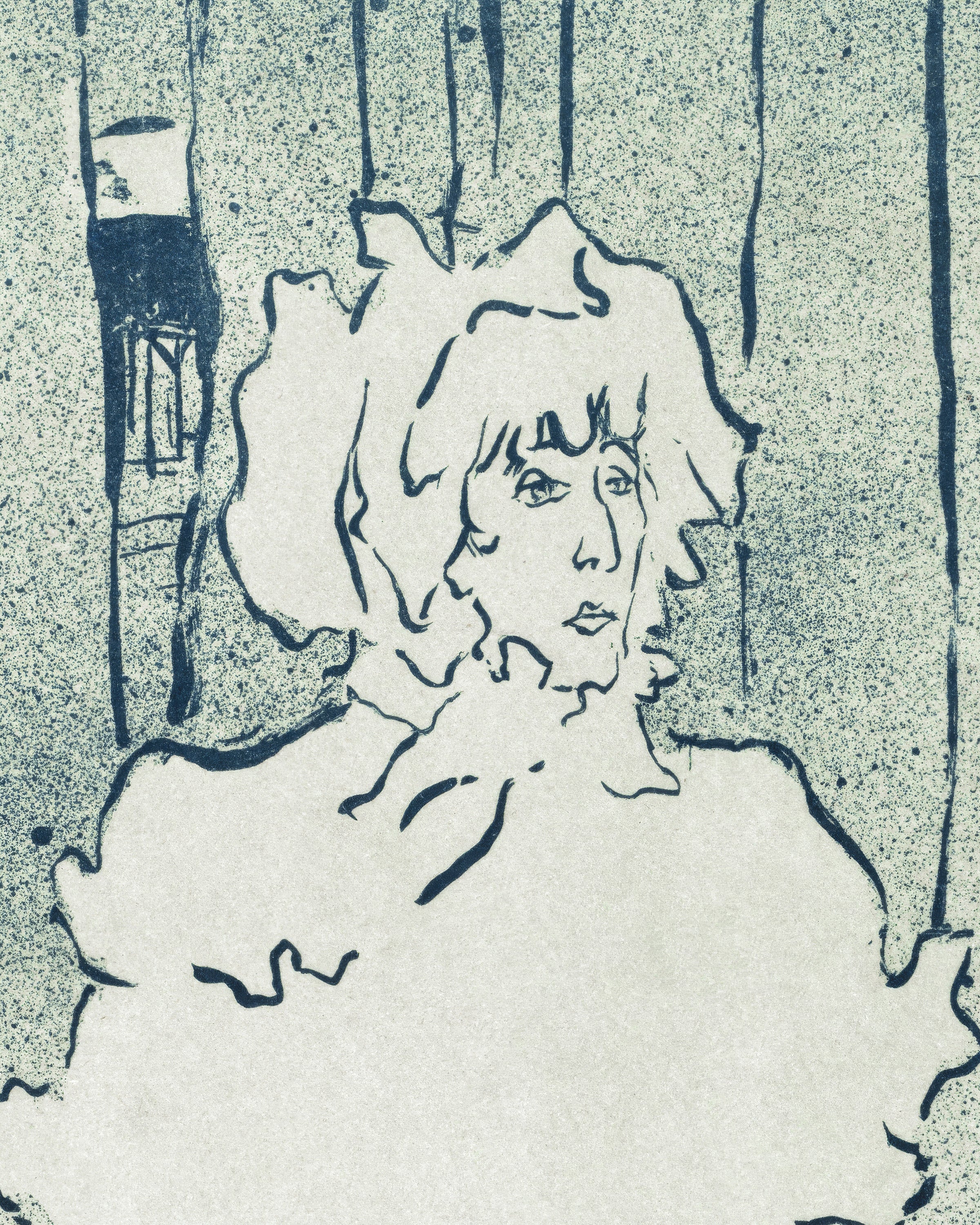 De Chatelaine of de Tocsin (1895) door Henri de Toulouse-Lautrec Poster