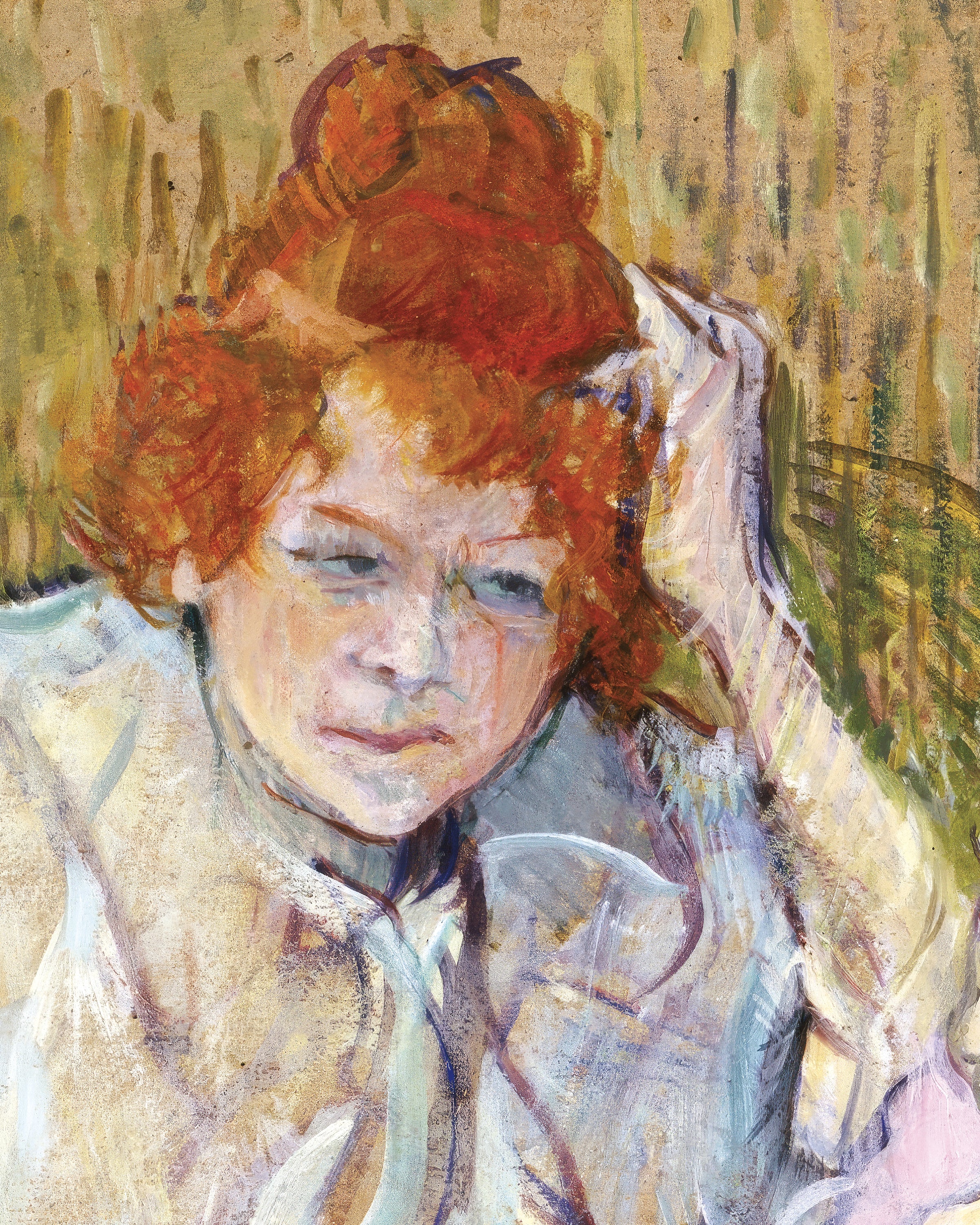 De Bank (ca. 1894-1896) door Henri de Toulouse-Lautrec Poster