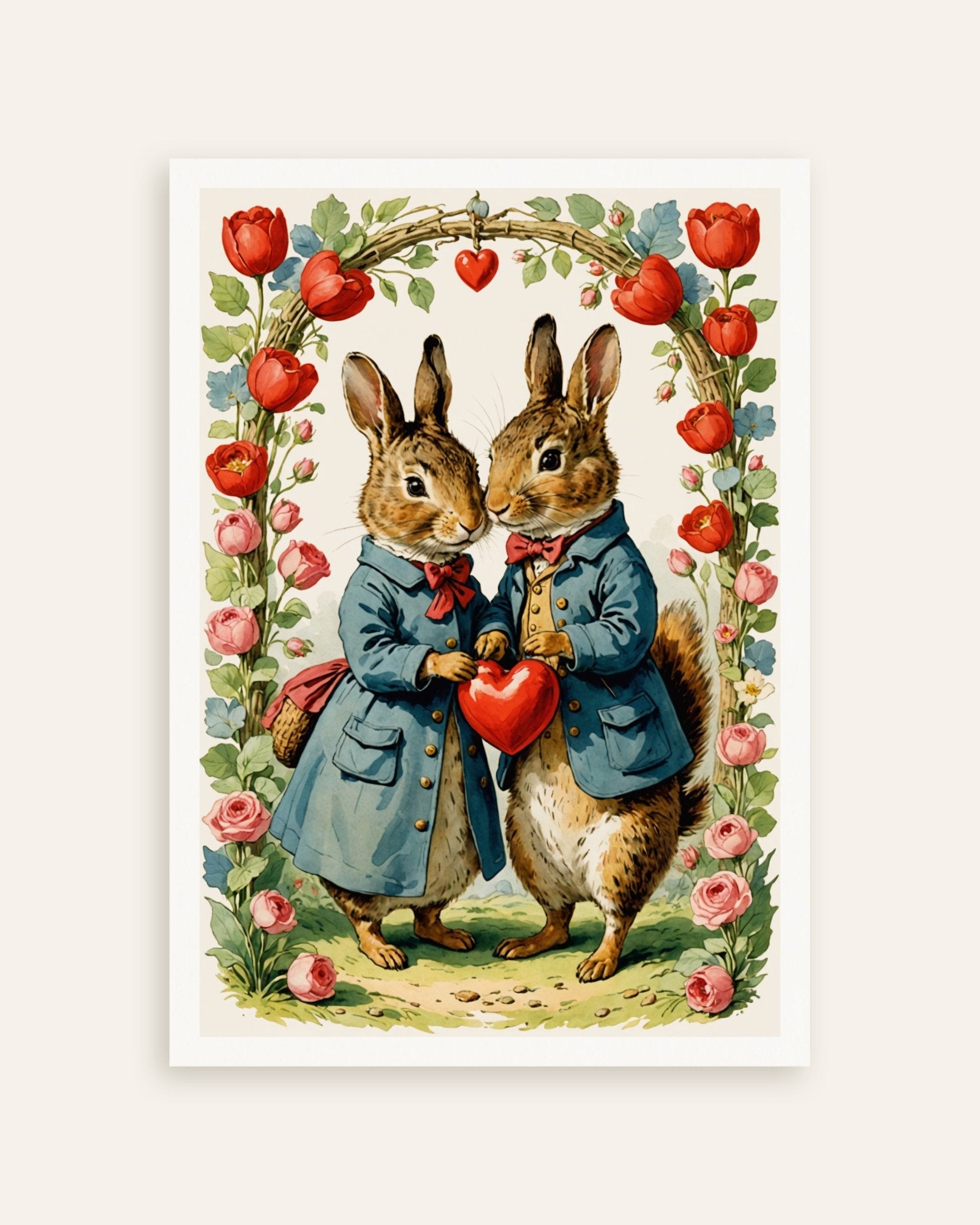 Poster of Valentine's Day love between us - Poster, thumbnail